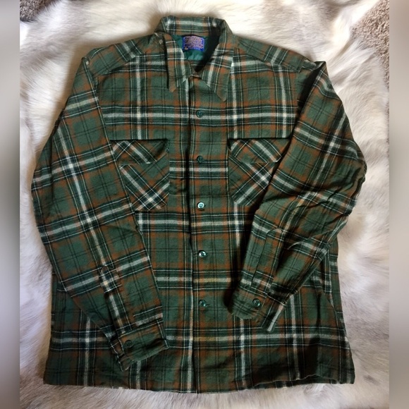 Pendleton Vintage Virgin Wool Green 